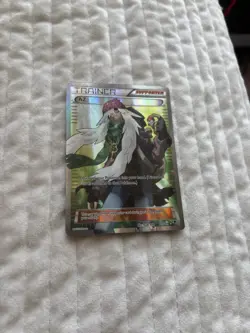 TRAINER AZ Supporter POKEMON Phantom Forces 2014 Full-Art Holo Trading Card 117 - Image 1