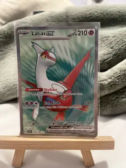 Latias EX Surging Sparks Full Art Holo Card 220/191 NM Condition Pokemon TCG - Image 1