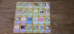 Gym Challenge Vintage Pokemon Lot Of 24 Common/Uncommons TCG Trading Cards - Image 1