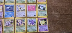 Gym Challenge Vintage Pokemon Lot Of 24 Common/Uncommons TCG Trading Cards - Image 5