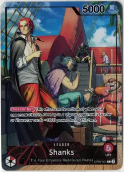 One Piece SHANKS OP09-001 - Promo Card PSA Limited Edition July 2025 SEALED - Image 3
