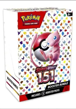 Pokemon Scarlet Violet 151 Booster Bundle New Sealed TCG Cards - Image 1