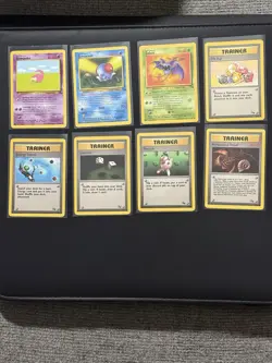 Pokemon Fossil Set - Complete 32 Card Uncommon/Common - LP Condition - Image 5