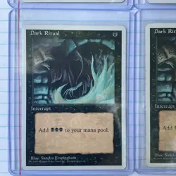 Lot of (4) 1995 Dark Ritual 4th Edition LP IV Magic The Gathering RARE - Image 5