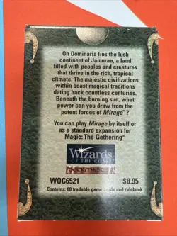 MTG *Mirage Empty Starter Deck Box* (Used) Magic the Gathering - Image 2