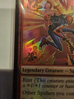 Spider-Punk Marvel's Spider-Man Foil Promo Sealed - Image 2