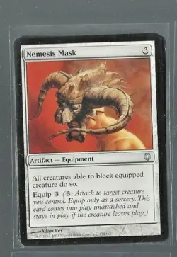 Magic the Gathering MtG Nemesis Mask Darksteel NM - Image 1
