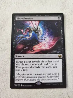 MTG Magic the Gathering Thoughtseize Iconic Masters Set Of 2 - Image 3