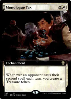 Monologue Tax (Extended Art) R Commander 2021 346 NM - Image 1