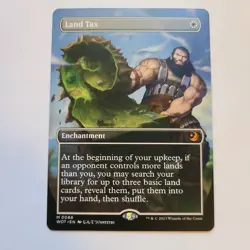 Magic the Gathering - Land Tax (Anime Borderless) - Wilds of Eldraine - NM - Image 1