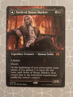 Sorin of House Markov Sorin, Ravenous Neonate (Borderless) - MH3 English MTG - Image 1