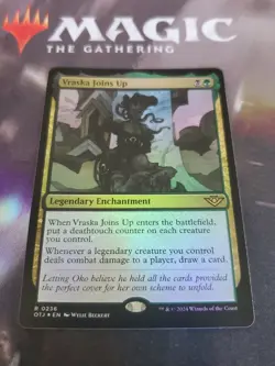 MTG. Vraska Joins Up. Foil. Outlaws of Thunder Junction. Pack Fresh - Image 1