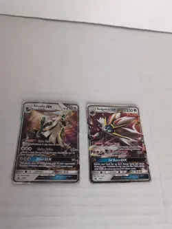 Pokemon GX Promo Card Lot Of 2 Silvally Solgaleo - Image 1
