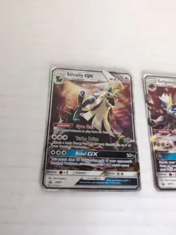 Pokemon GX Promo Card Lot Of 2 Silvally Solgaleo - Image 2
