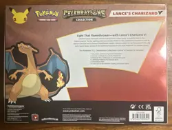 Pokemon TCG Celebrations Lance’s Charizard V Collection Box Factory Sealed - Image 4