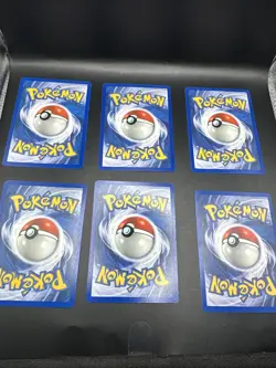Pokemon TCG 6 Card Pokemon Blaine’s Gym Challenge/Heroes Lot - Image 4