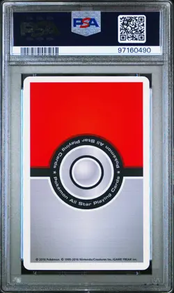 2017 POKEMON AS PLAYING CARDS 8 OF SPADES VENUSAUR PSA 9 - Image 2