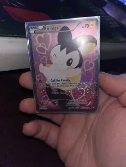 Emolga RC23/RC25 Full Art Holo Pokemon TCG Radiant Collection - Image 1