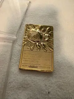 Pokemon Poliwhirl 23K Gold Plated Trading Card Burger King Exclusive 1999 - Image 2