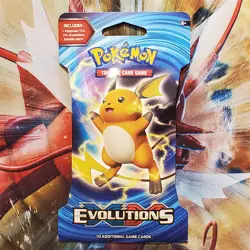 Evolutions - XY - Pokemon Sleeved Booster Pack - New & Sealed - Lot #45 - Image 1