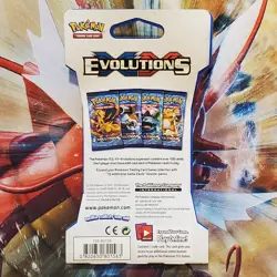 Evolutions - XY - Pokemon Sleeved Booster Pack - New & Sealed - Lot #45 - Image 2