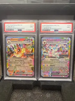 🔥2025 Pokemon Prismatic Evolution Surprise Box Exclusive PSA 9s - Image 1
