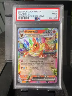 🔥2025 Pokemon Prismatic Evolution Surprise Box Exclusive PSA 9s - Image 2