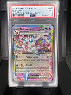 🔥2025 Pokemon Prismatic Evolution Surprise Box Exclusive PSA 9s - Image 4