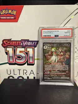 PSA 10 Gem Mint Pokemon Gardevoir ex SIR Scarlet/Violet Base 245/198 English - Image 1