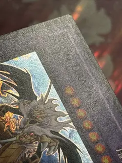 King Dragun DR3-EN156 Dark Revelation Volume 3 Unlimited Super Rare LP Scratches - Image 2