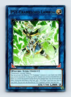 PSY-Framelord Lambda Rare Maximum Gold: El Dorado MGED-EN077 NM/LP - Image 1