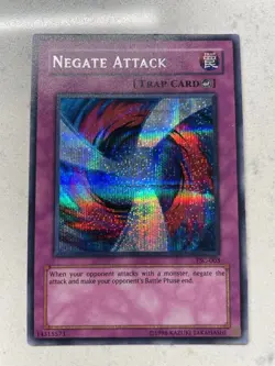 Yu-Gi-Oh TCG Negate Attack TSC-003 Prismatic Secret Rare Unlimited Edition - Image 1