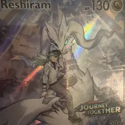 N's Reshiram 167/159 Journey Together Stamped Sealed Promo box Pokemon Card NEW - Image 3