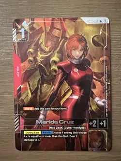 MARIDA CRUZ - GD01-093 R+ Alt Art GUNDAM TCG CARD GAME ENGLISH NEWTYPE RISING - Image 1