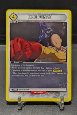 ONE PUNCH UE06ST OPM-1-109 Union Arena One Punch Man (Trigger) Draw a card) - Image 1