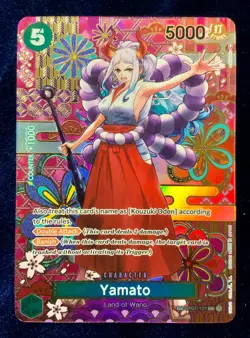 Yamato SP SEC OP01-121 OP05 Special Alternate Art One Piece Card English NM - Image 1