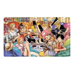 One Piece Playmat With Zones OPCG TCG Card Game PlayMat 24x14in Standard Size - Image 1