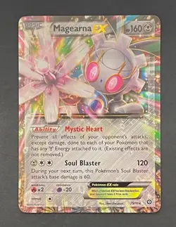 Pokemon Card Magearna EX 75/114 Steam Siege - Lightly Played - Image 1