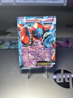 Pokemon Card Team Plasma Deoxys Ex Holo Full Art BW82 Promo Ultra Rare - Image 1