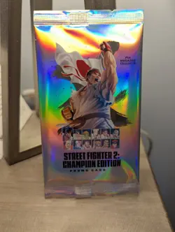 Street Fighter 2: Champion Edition Promo Card PSA Magazine Exclusive Pack SEALED - Image 1
