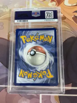 POKEMON CARD EEVEE REVERSE HOLO 74 PRISMATIC EVOLUTIO #74 GRADED PSA 10 GEM MINT - Image 2