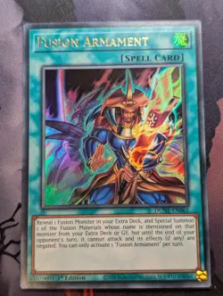 Fusion Armament DUNE-EN061 Ultra Rare 1st Edition YuGiOh Card - Image 1