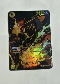 Portgas D. Ace Legacy of the Master One Piece Card SR/SP OP12 ST13-011 - Image 1