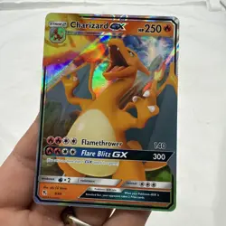 Charizard GX 9/68 Hidden Fates Holo Pokemon Card - Near Mint - Image 1