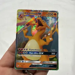 Charizard GX 9/68 Hidden Fates Holo Pokemon Card - Near Mint - Image 3