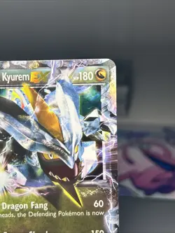 Pokemon TCG Black Kyurem EX 100/113 Legendary Treasures Ultra Rare Holo Card - Image 3