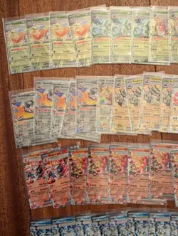 Pokemon Tera Ex Card Lot Of 89 Scarlet & Violet Era Textured Terastal Cards - Image 2