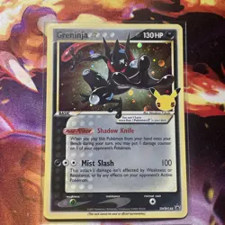 Greninja Gold Star SWSH144 Black Star Promo Holo Celebrations Pokemon Card NM - Image 3