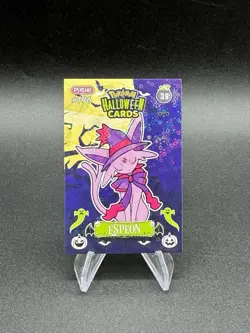Pokemon Espeon Holo Collectoons Halloween Card 38 Peru US Seller - Image 1