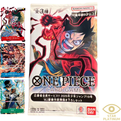 1 Pack In 3cards Weekly Shonen Jump 19 2025 One Piece Promo Card Japanese Sealed - Image 1